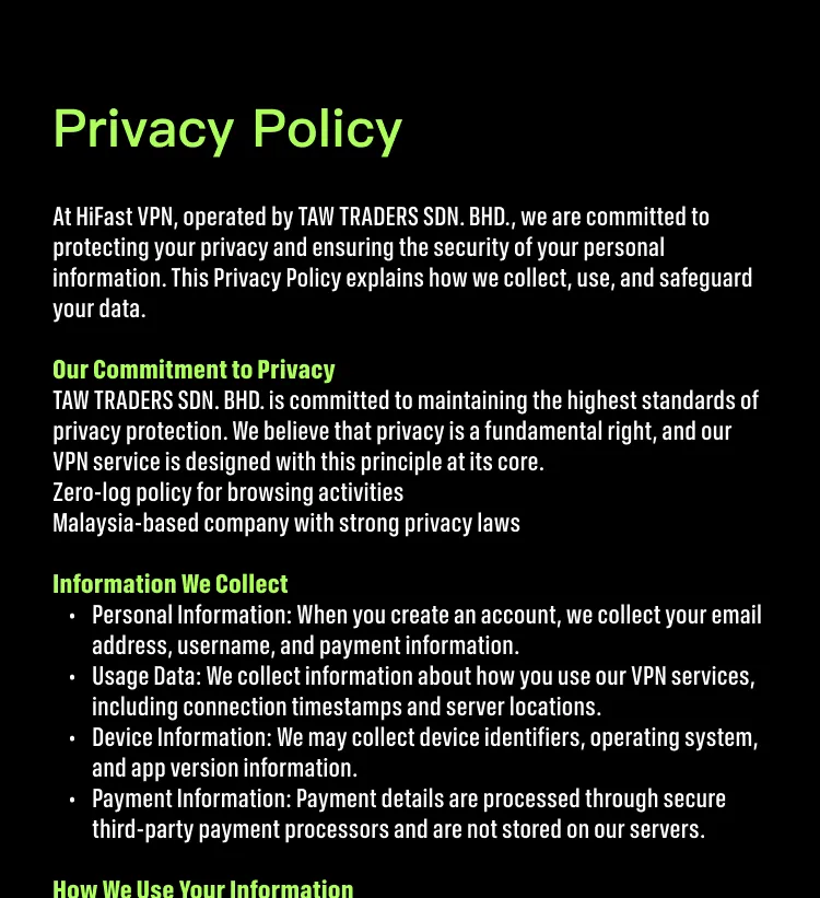 Terms of Service - Part 1